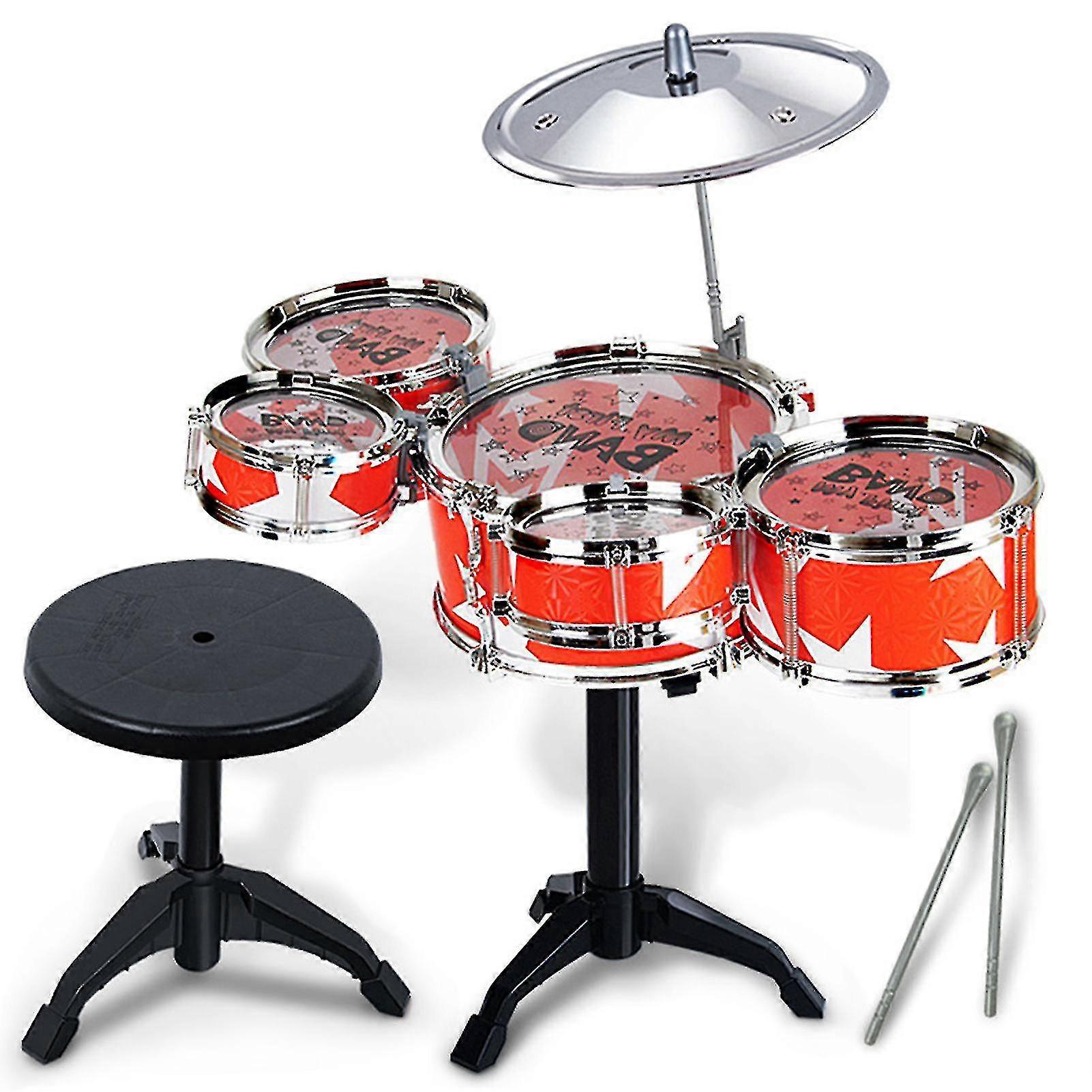 Large Child Simulation Drums Toy Musical Drum Set Percussion Toys Intellectual Development Toys