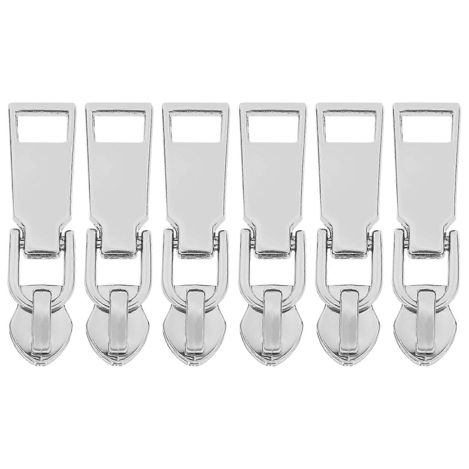 10 Pcs Zinc Alloy Zipper Pull Tabs DIY Luggage Backpack Zipper Pullers