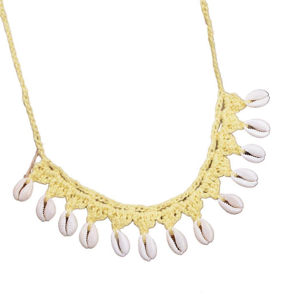 قلادة على الطراز البوهيمي قابلة للتعديل قلادة هاواي اليدوية للفتيات سيدة