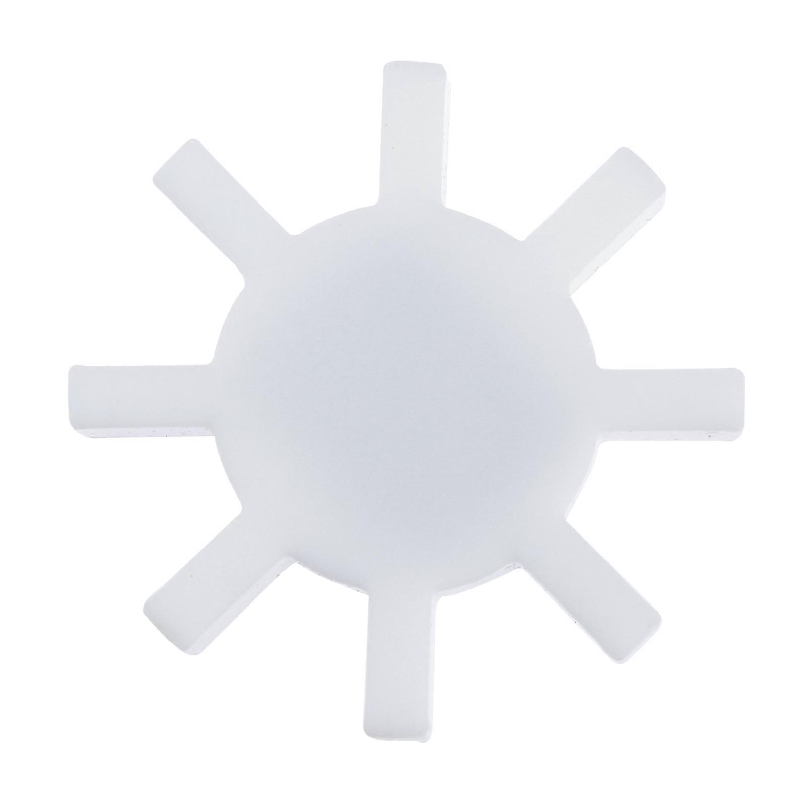 1Pc Magnetic Stirrer Mixer Stir Bars Stirring Bars White Octagonal Gears