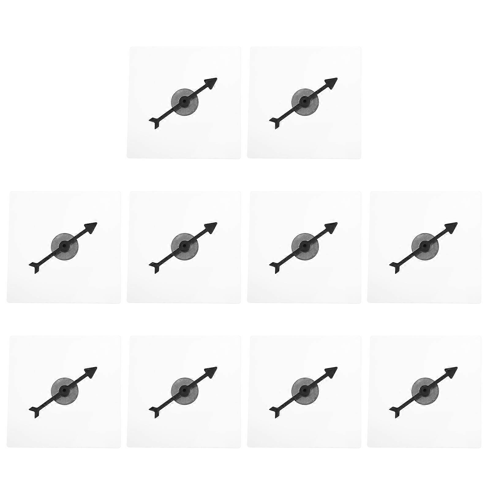 10Pcs Plastic Game Arrows Rotating Children Toys Interesting Desktop Arrow Toys