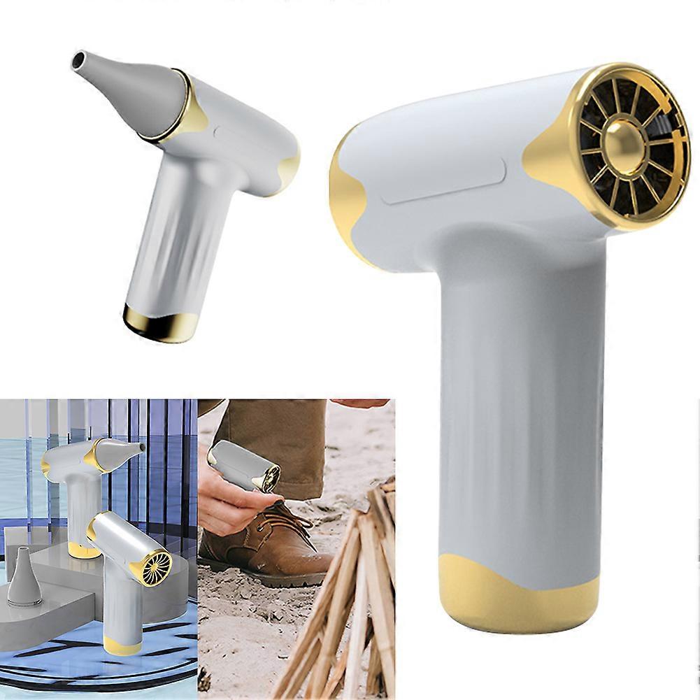 Rechargeable Handheld Powerful Dust Blower 4 Speed Electric Air Blower Gun Air Blower For Computer Keyboard Cleaning Hair Drying