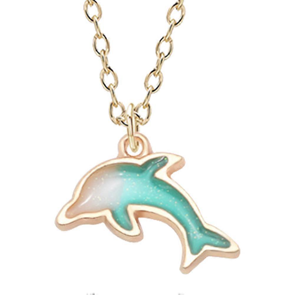 Collier Dolphin Shape Collier Dolphin Pendentif Dolphin Pendentif Cou Décor