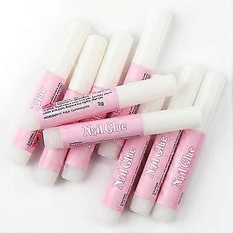 10/20 Pack Extra Starker professioneller Nagelkleber für Acrylnägel 10 Pack Langlebiger Nagelkleber Press On Nails Gefälschter Nagelkleber