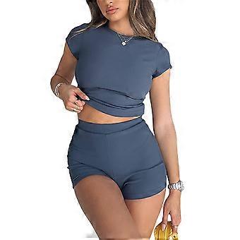 Best Offer-discount 35% Women Piece Co ord Set Crop Top Shorts