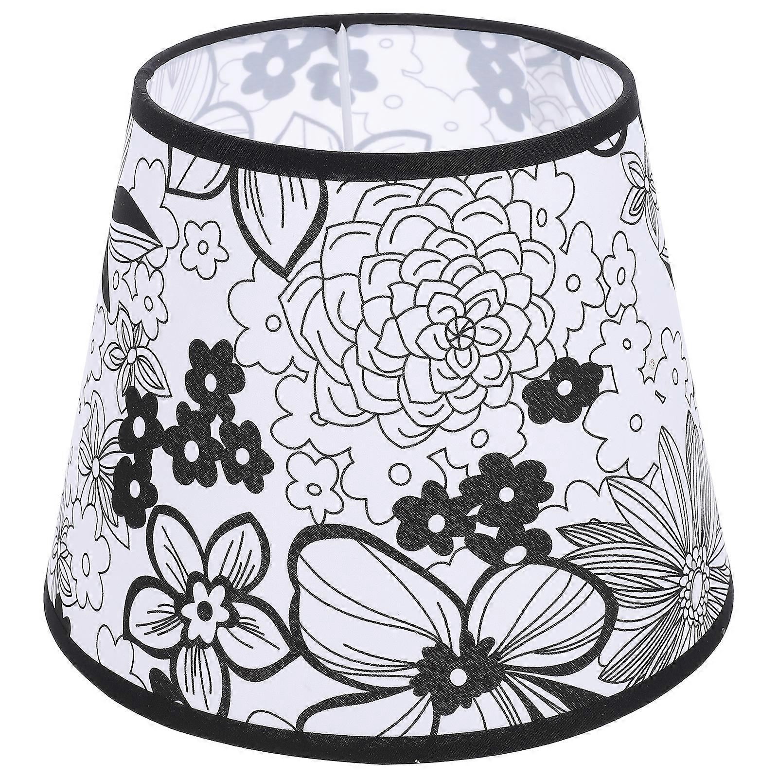 Dustproof Cloth Lampshade Useful Home Table Light Cover Chic Light Accessory