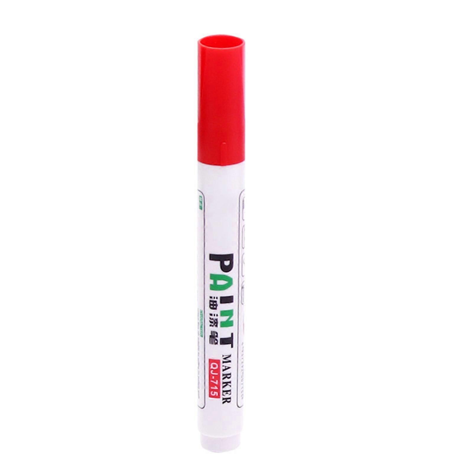 JIKAIX 12Pcs Fill Paint Pen Fade-resistant Easy to Color Does Not Fall Off Water Based Non-slip Brush Portable Quick Dry Paint Marker Pens for School