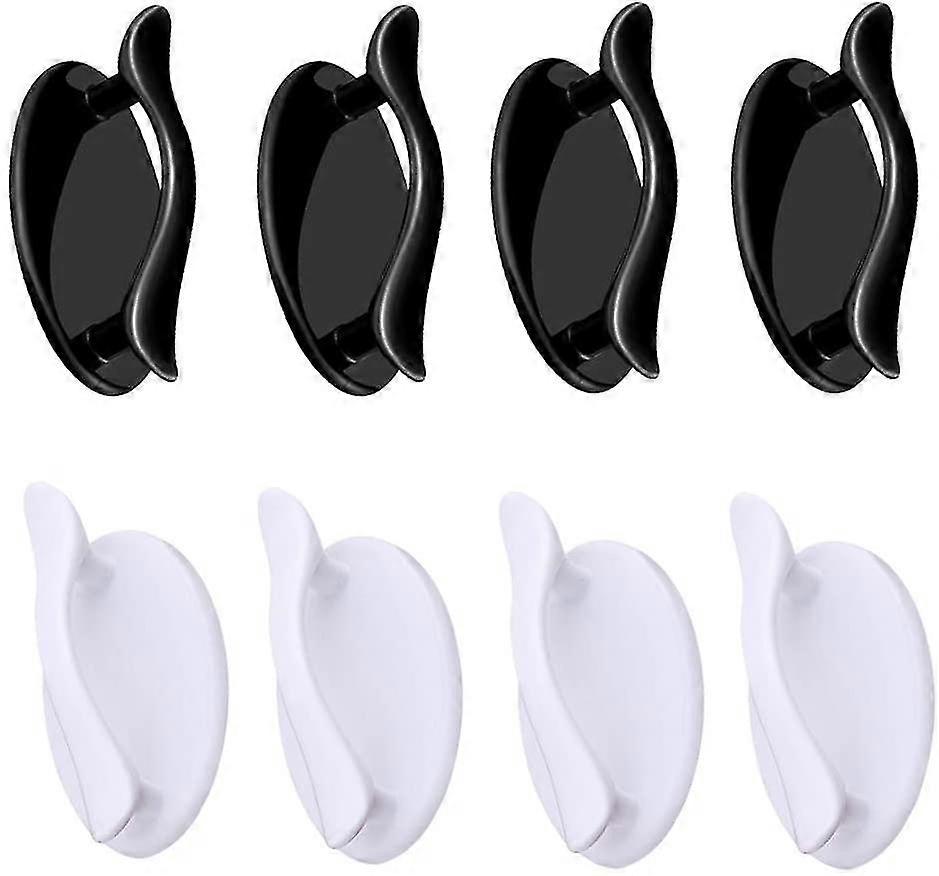 8 Piece Furniture Handle Self Adhesive Window Handle, Self Adhesive Handle Black and White