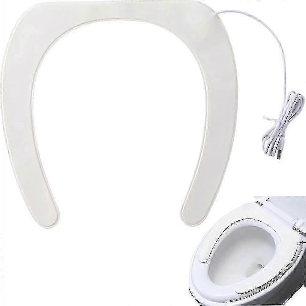 خدر مقعد المرحاض أدفأ ، مقعد المرحاض ساخنة ممدود ، لينة ودافئة سميكة مبطن مقاعد المرحاض ، غطاء مقعد المرحاض سيليكون ، Ues المحمولة للغسل
