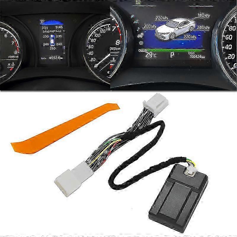 Superior TPMS Tire Digital LCD Display Auto Security Alarm Tyre Pressure Monitor System For Toyota Camry 2018-2023 RAV4 Corolla 2019-23