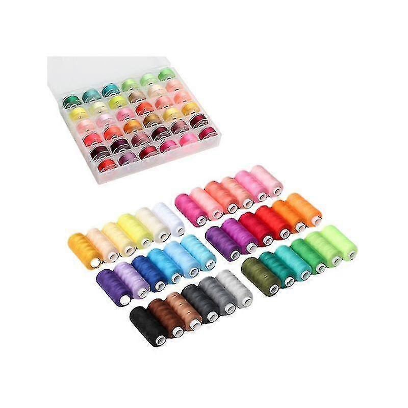 Sewing Thread, 36 Colors Thread Spools Set for Hand and Sewing Machines Emergency Travel DIY