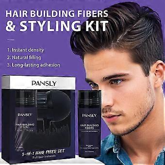 PANSLY 3-i-1 hårfiberpuder stylingkit