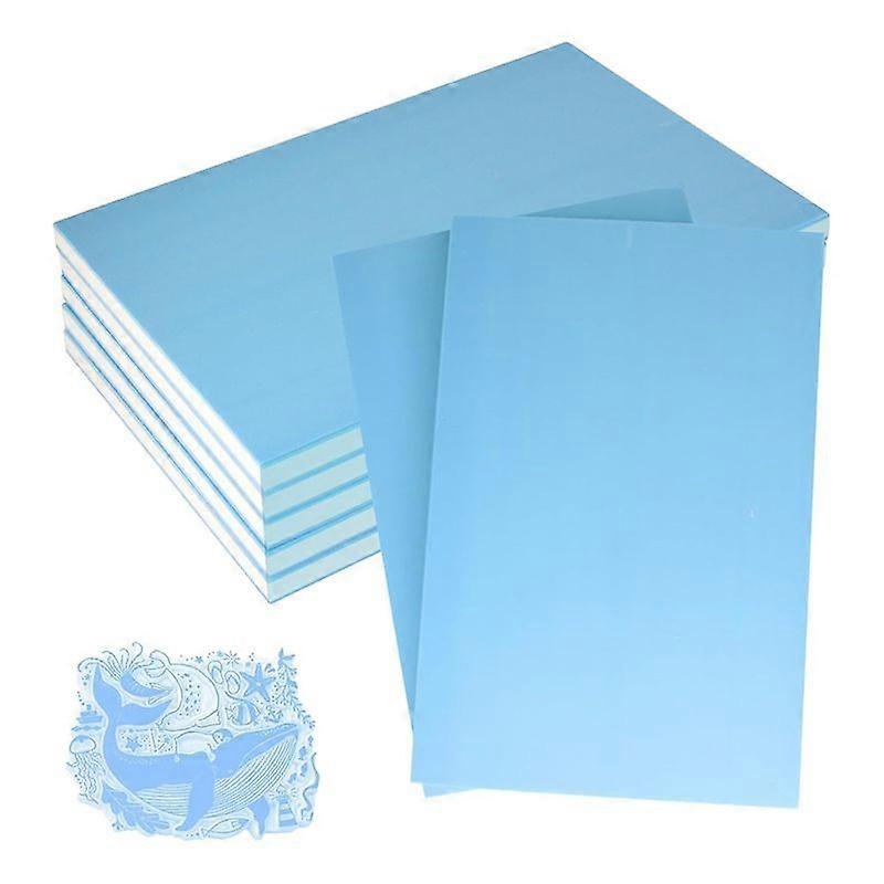 10 Pieces Rubber Blocks Easy to Carve Rubber Stamp Materials Craft Supplies for DIY Projects Scrapbook Card Making B