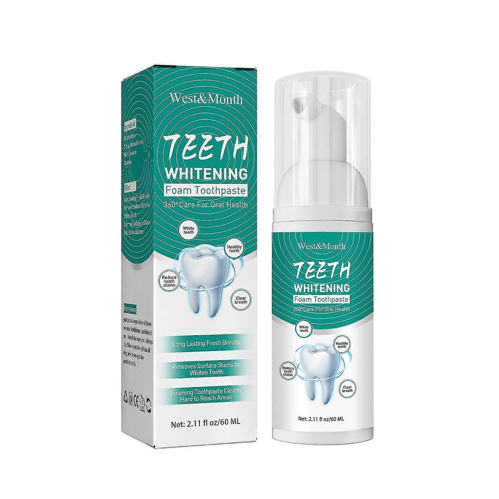 Tooth Cleaning Foam Care Fresh Oral 60ml