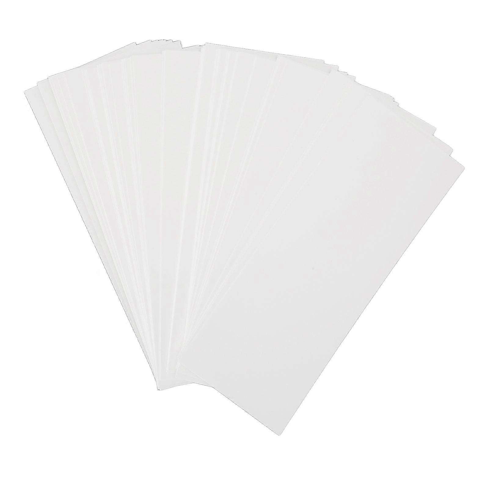 100pcs χαρτόνι πολλαπλών χρήσεων παχύ DIY κομψό απλό χαρτί χαρτονιού για καρτ ποστάλ Προσκλήσεις πάρτι Ευχετήριες κάρτες Λευκώματα 16x6cm/6.3x2.4in, 3