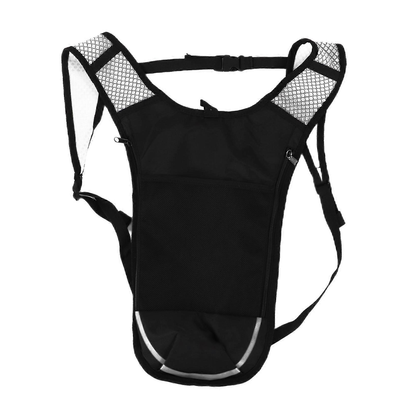 Water Backpack Lightweight Adjustable Shoulder Strap Multifunctional Hydration Pack for Running Hiking Camping Cycling
