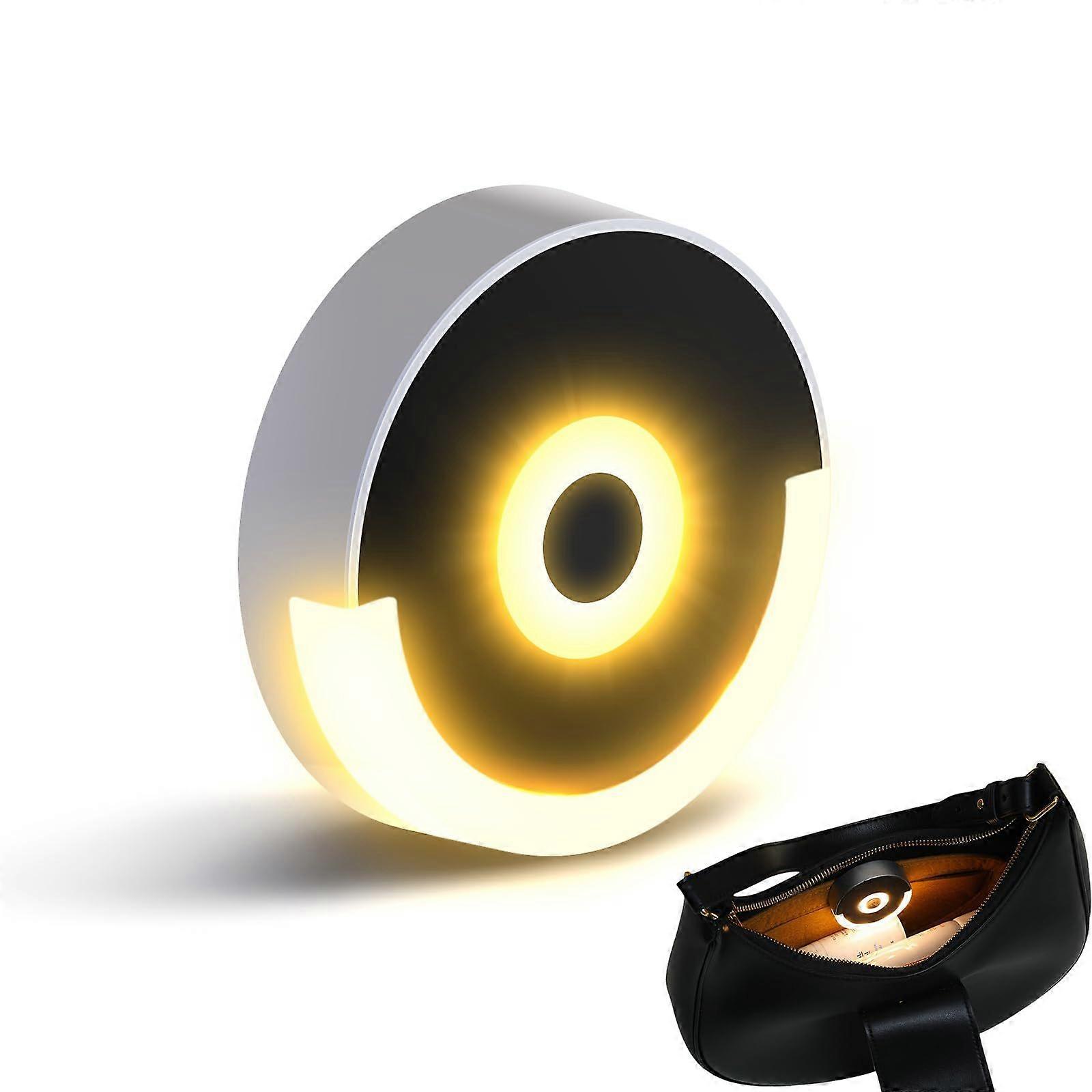 LED Purse Light with Touch Sensor, Rechargeable Handbag Lamp Illuminates Your Bag, Nurse Badge Clip Light, Best Gifts for Women