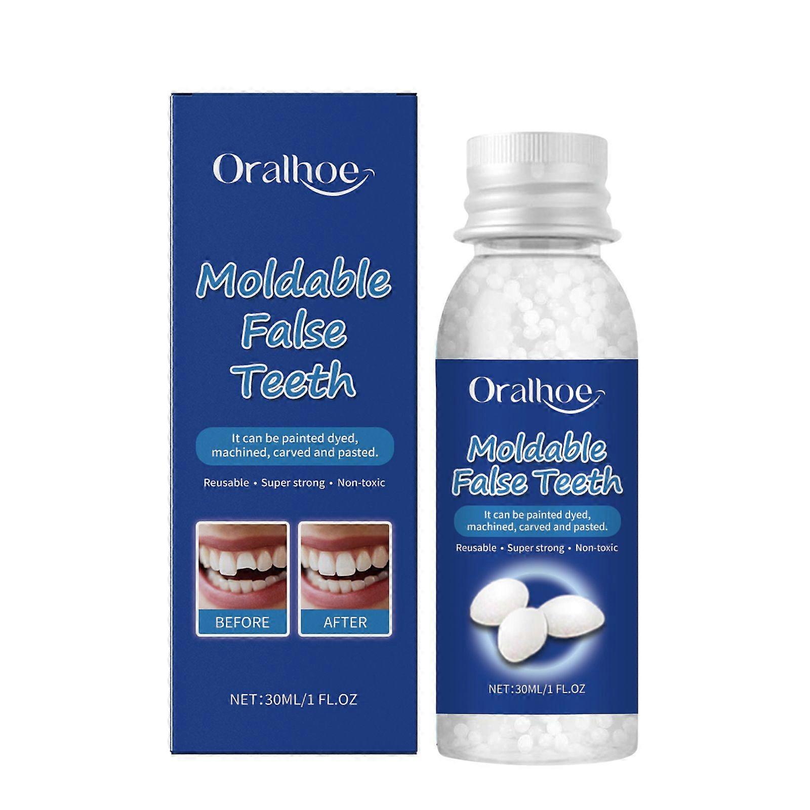 Oralhoe στερεά κόλλα για την τροποποίηση των δοντιών προσωρινή τρύπα πλήρωσης κόλλα για την πλήρωση ψεύτικων δοντιών