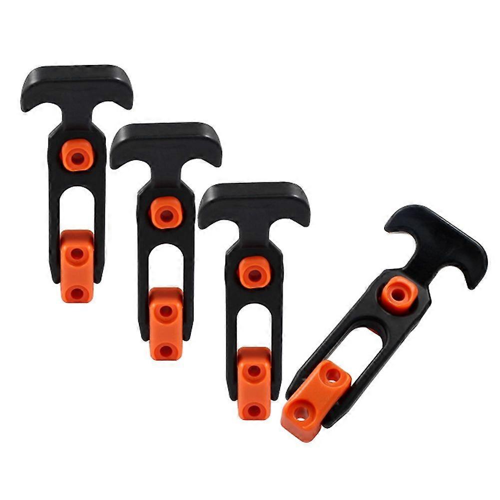 T-handvat grendels Rubber Draw grendels Toolbox Cooler vervanging 110mm Toolbox deksel grendels boot luik grendels 2 stuks