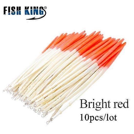 10pcs/lot 18cm Peacock Feather Float fishing float bobber with rings for fishing Floating Floats