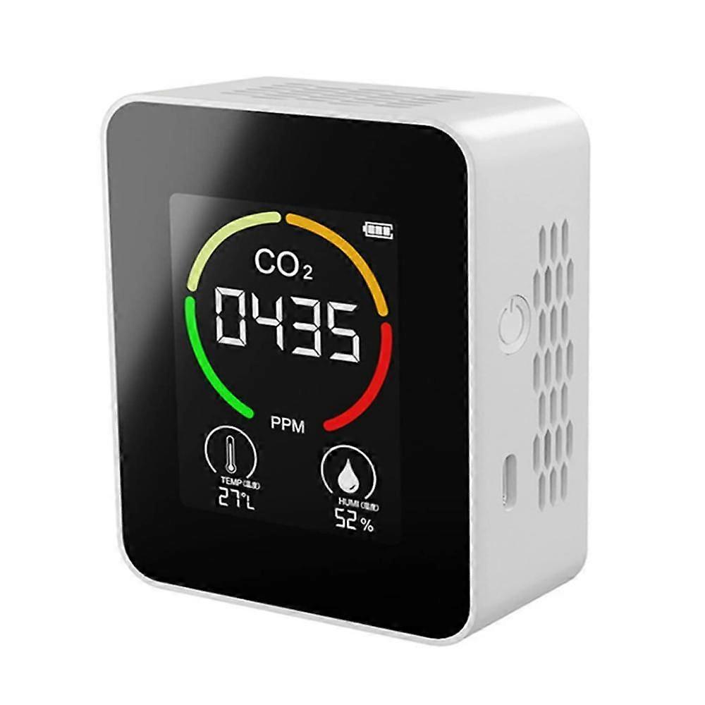 Co2 Air Quality Monitor Indoor Carbon Dioxide Temperature and Humidity Sensor Digital Pollution Tester