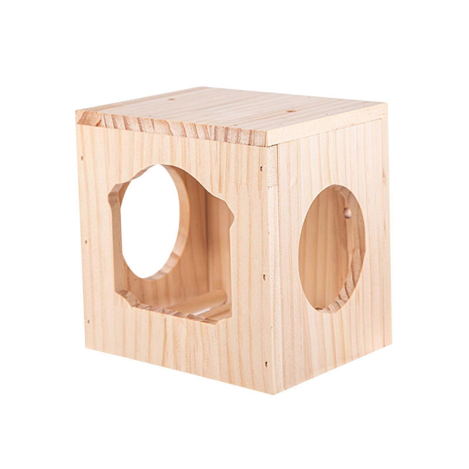 Bird House,Wooden Bird Habitat Box,Bluebird House,Cage Bird House ...