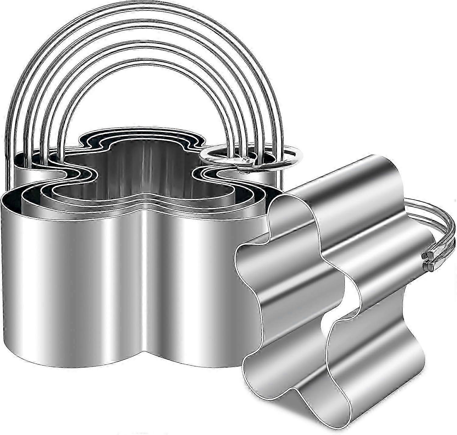 Stainless Steel Cookie Cutters, Baking Tools for Holidays