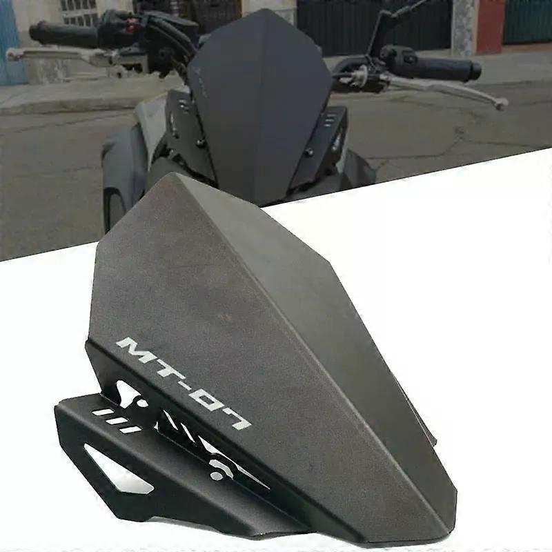 compatible for MT-07 MT 07 MT07 FZ07 FZ-07 FZ 07 Motorcycle CNC Windshield Windscreen Aluminum Kit Wind Deflector MAXP