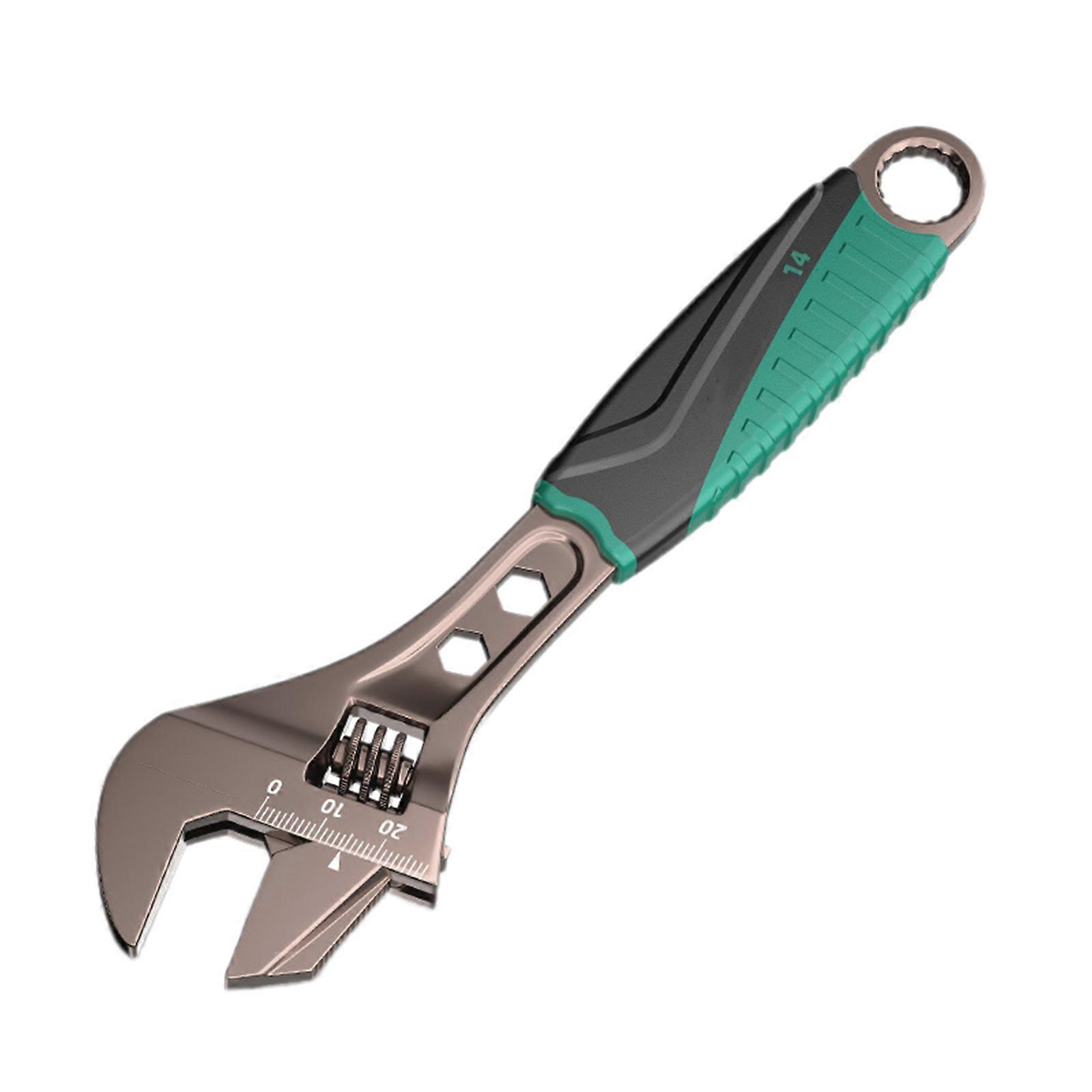 8/10/12/15inch Adjustable Wrenches Universal Spanners Mechanical Workshop Hand Repair Tool Car Hardware Wrenches