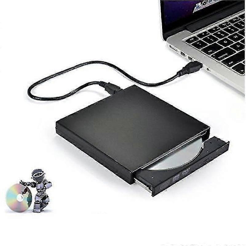 Usb 2.0 External Cd/dvd PlayerBlack