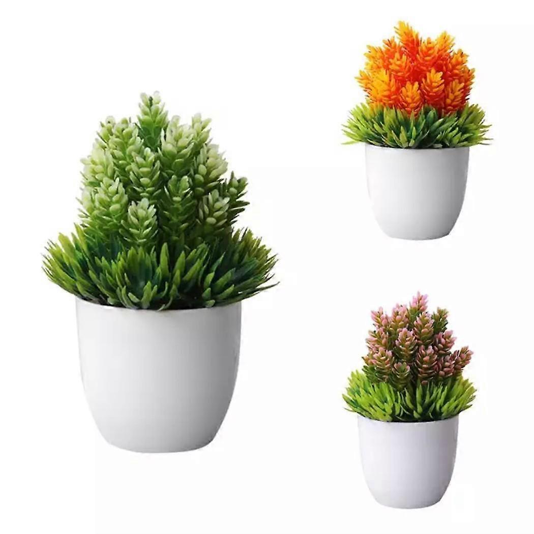 Plants Artificial Flower Plastic18x28cm Store With Pot