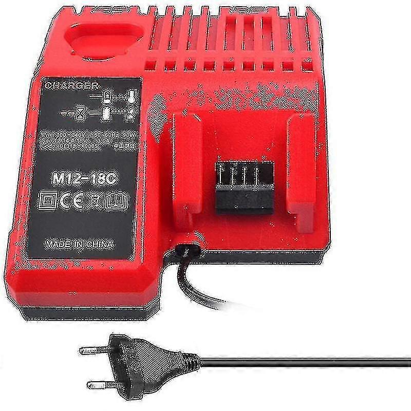 M12-18c شاحن بطارية ليثيوم أيون لميلووكي 12v 14.4v 18v C1418c 48-11-1815/1828/1840 M18 M14 M12 بطارية ليثيوم