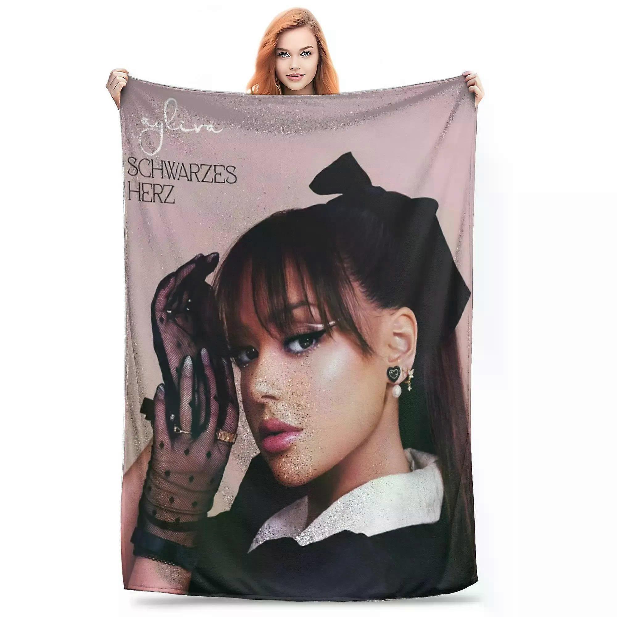 أيليفا كول سينجر جول 2024 رمي بطانية للأريكة بطانية أفخم ناعمة غامضة 50 × 60 بوصة أغطية أسرة متعددة الأحجام طوال الموسم