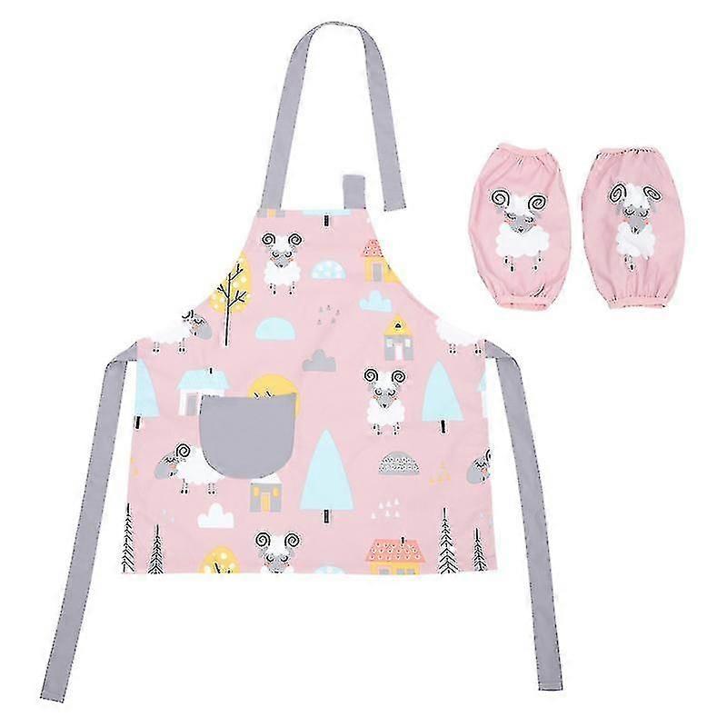 1set Waterproof Feeding Bib