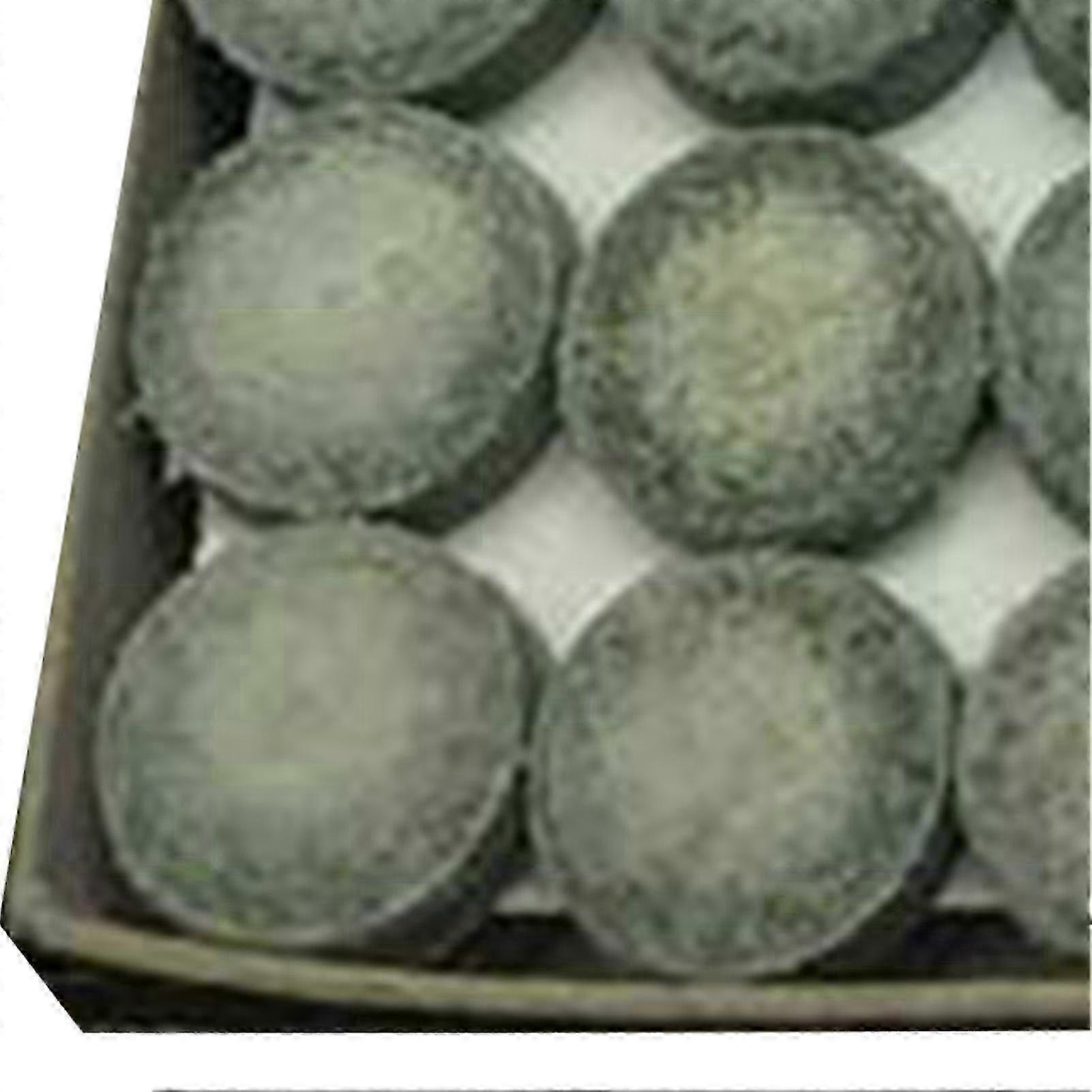 12MM Leather Billiard Pool Cue Tips Replacement Kit with Box