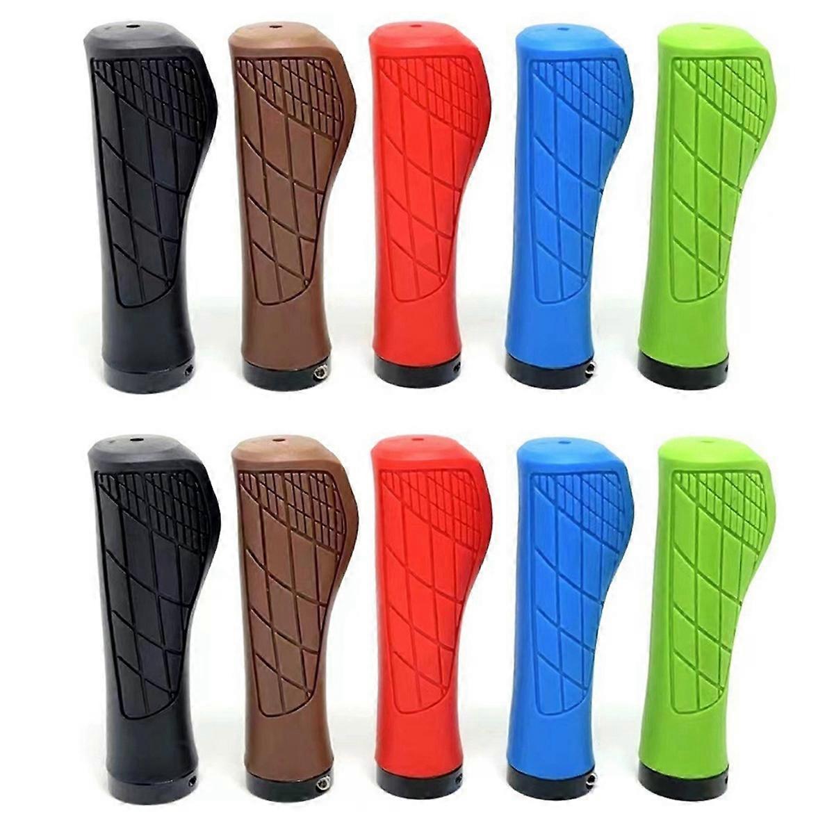 Bicycle Grips Mountain Bike Grips Colorful Non-Slip Bicycle Grips