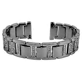 22 mm glanzende smartwatch-band voor Samsung Gear S3 / Gear2 R380 / Gear2 Neo R381 / Live R382