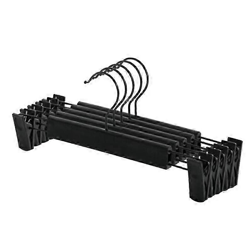 10PCS/SET Metal Pants Hangers Trouser Stand Holder with 2 Adjustable