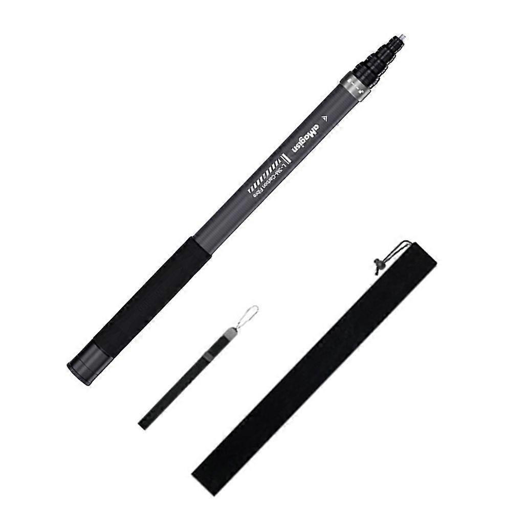 عصا سيلفي غير مرئية مقاس 300 سم مع قضيب بناء من ألياف الكربون 5 طول قابل للتعديل