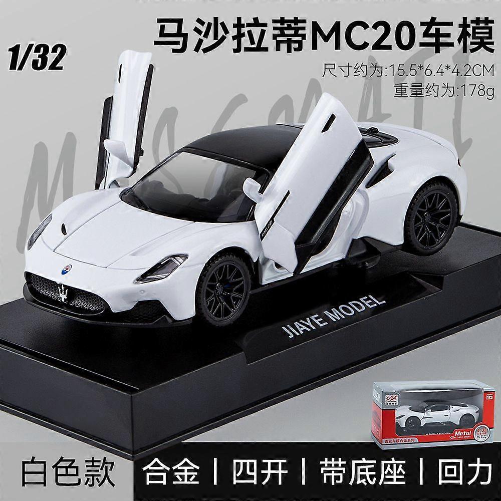 Vb32713 Boxed Mc20 Sports Car 1/32 Simulation Children's Sound And Light Power Control Alloy Model Toy