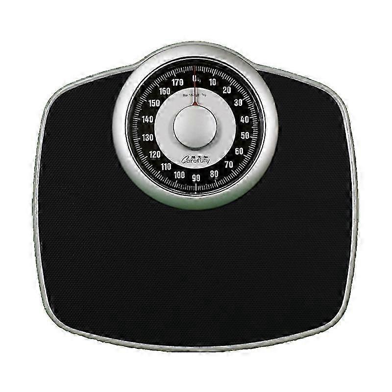 Mechanical Personal Scale, 180 kg, Black Edition