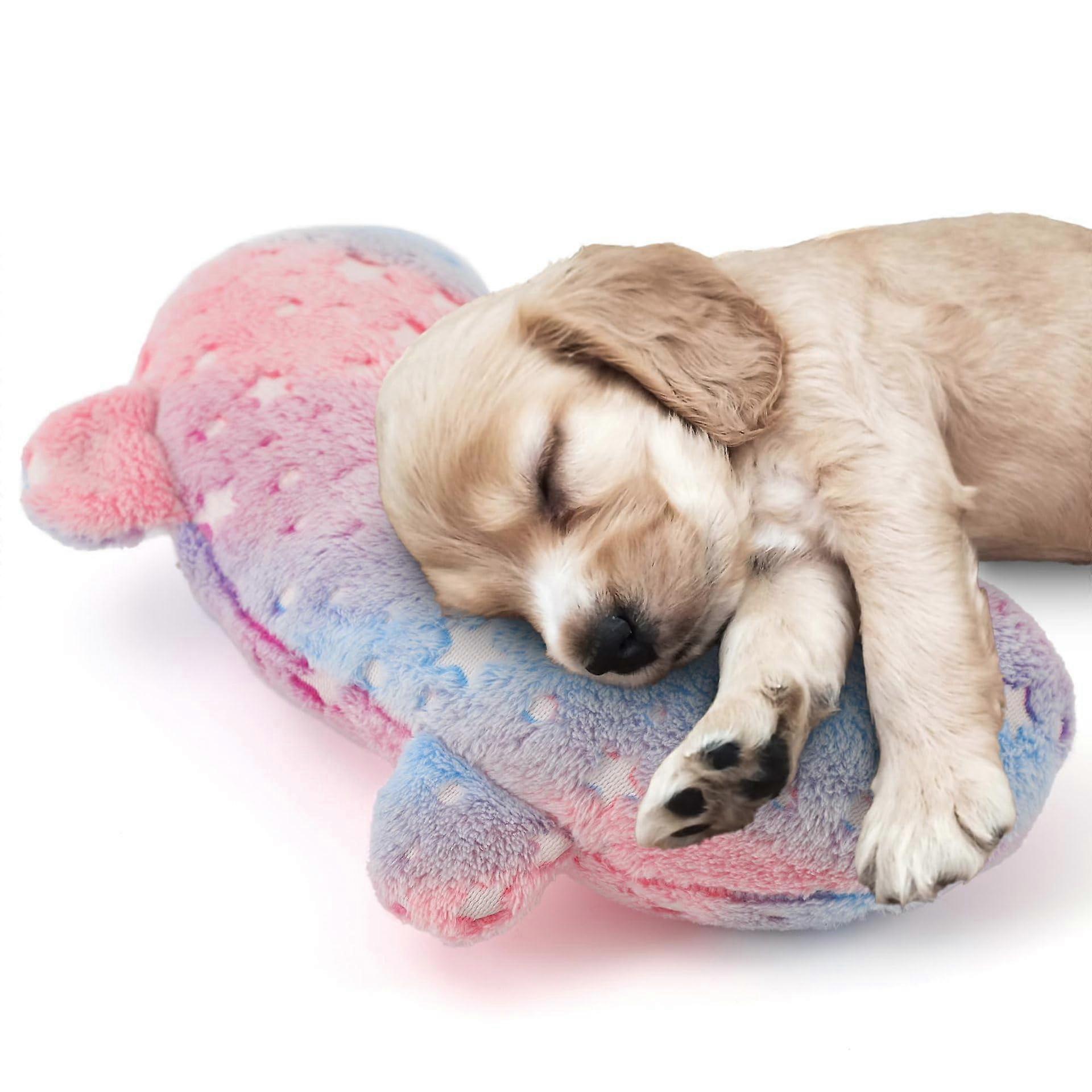 Dog Calming Pillow for Anxiety Relief Soft Washable Pet Bed for Small/Medium Dog Cats, Glow in The Dark