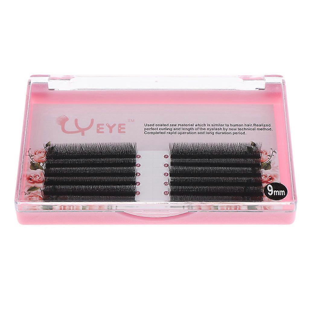 1 Kiste 0.07mm C False es Individuele Extensie Make-up Zwart Lang Zacht Natuurlijk