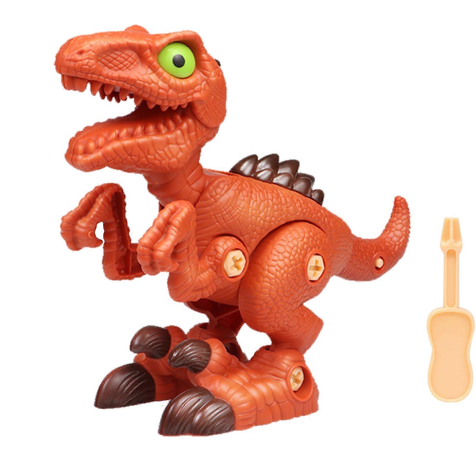 Dinosaur Toy Model Manual Detachable Nut Combination Four Dinosaur Combinations Such As Educational Toys For Children LA5314