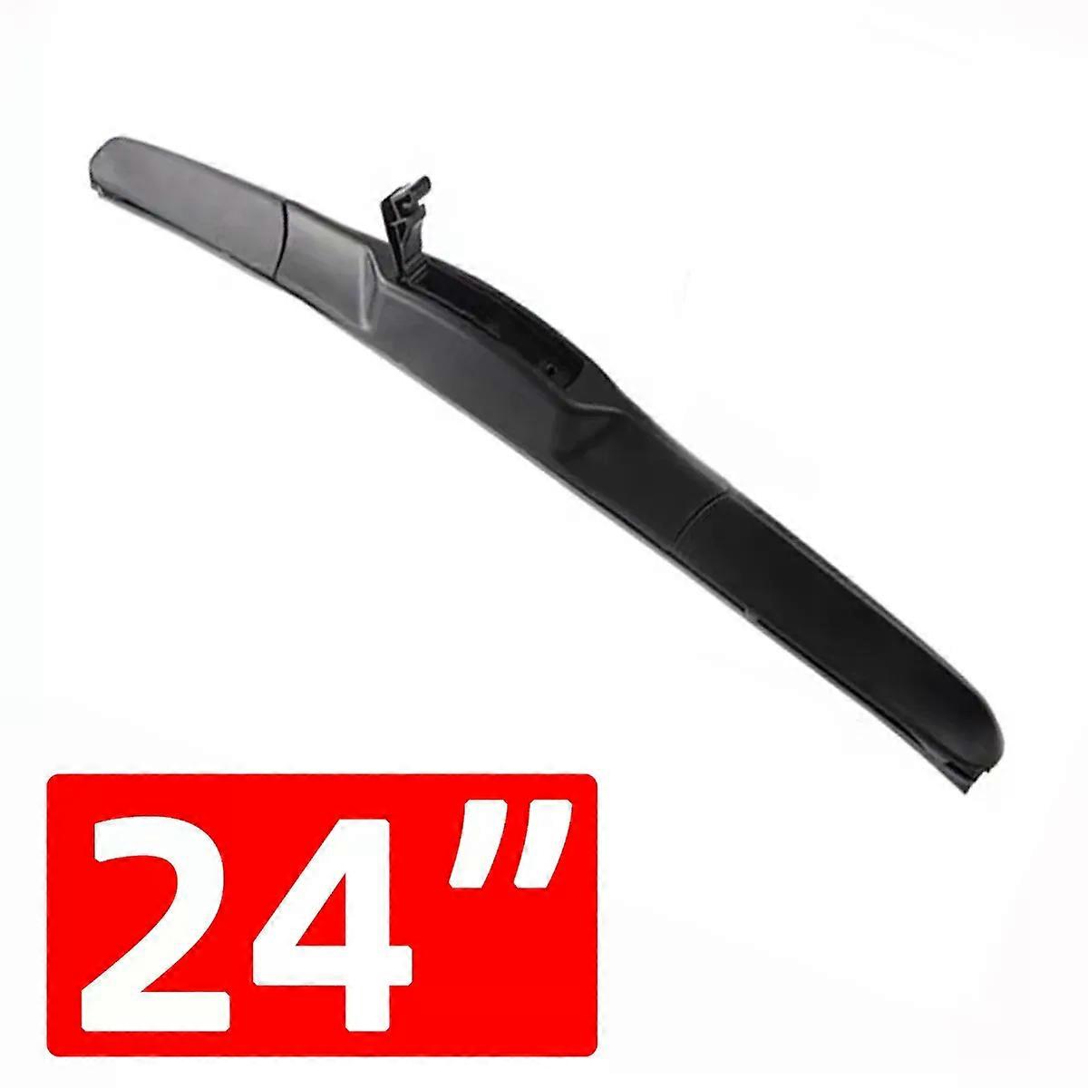 Three Section Windshield Wiper compatible for Automobiles Universal J/U-Shaped Boneless Wiper Blade Silent