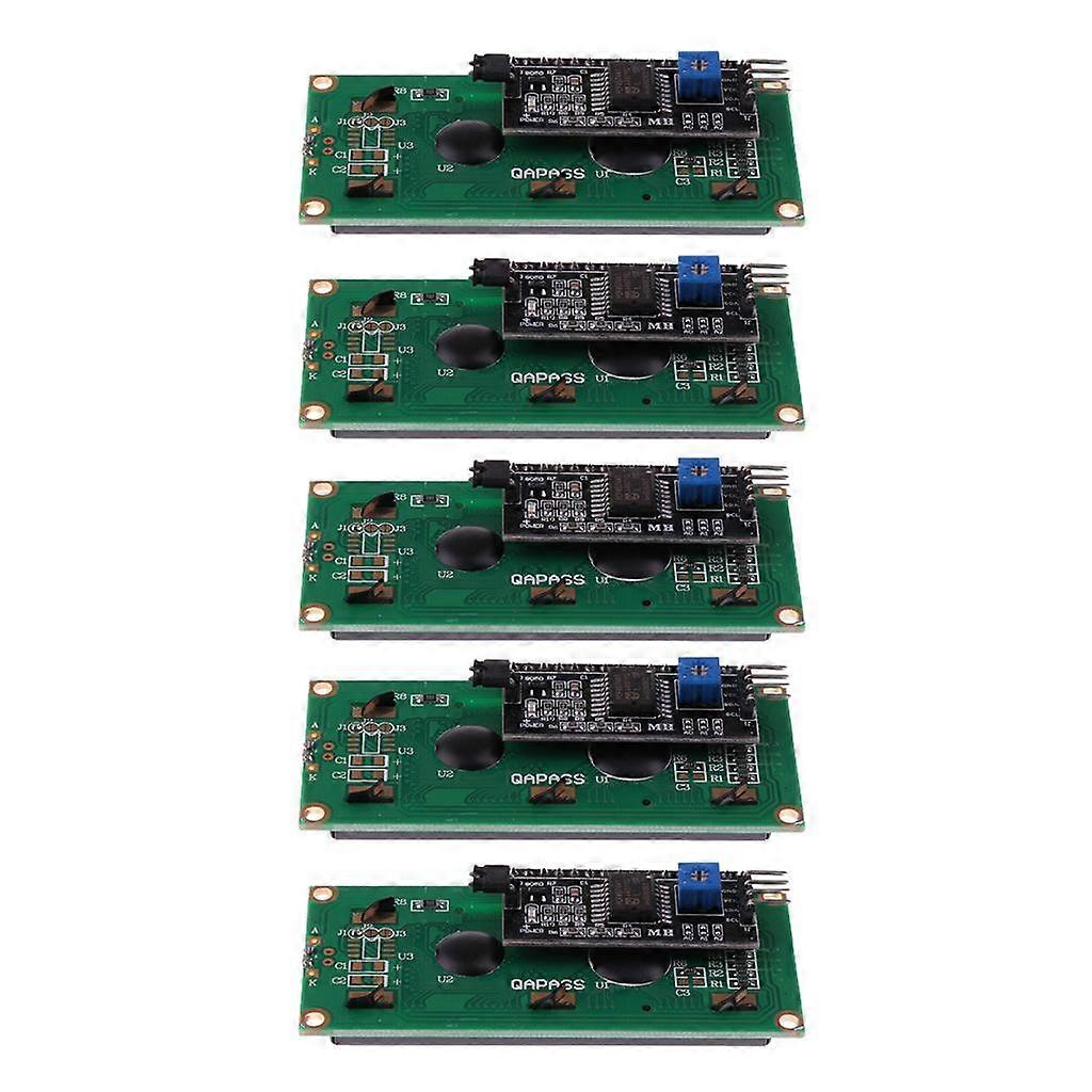 5 sztuk IIC I2C TWI 1602 16x2 Szeregowy wyświetlacz modułu LCD do