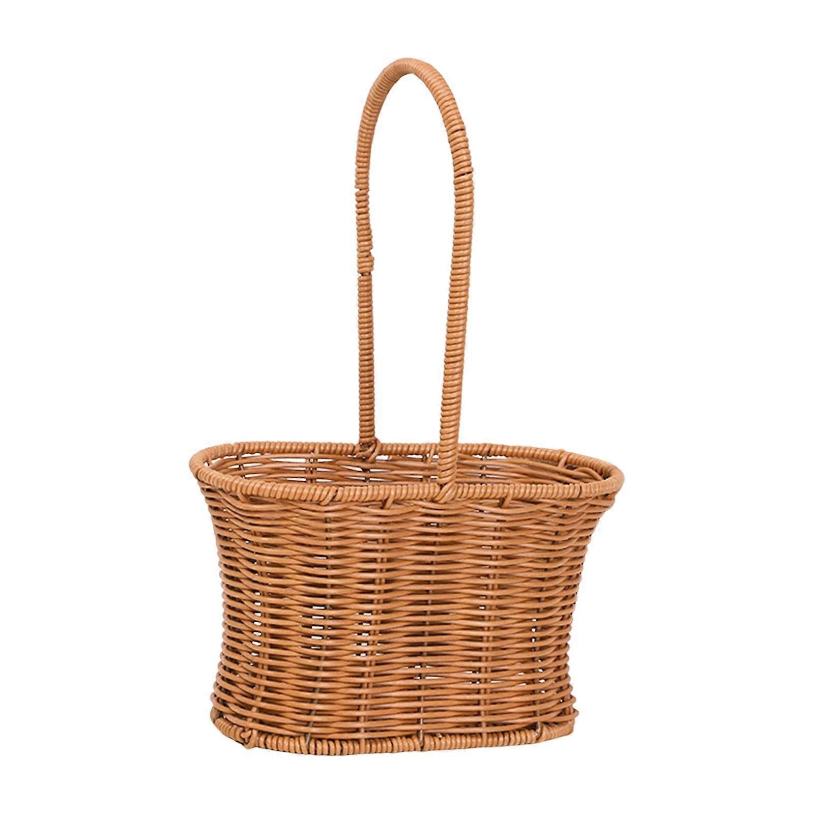 Wall Hanging Basket Organizer with Handle, Organizing Daily Necessities