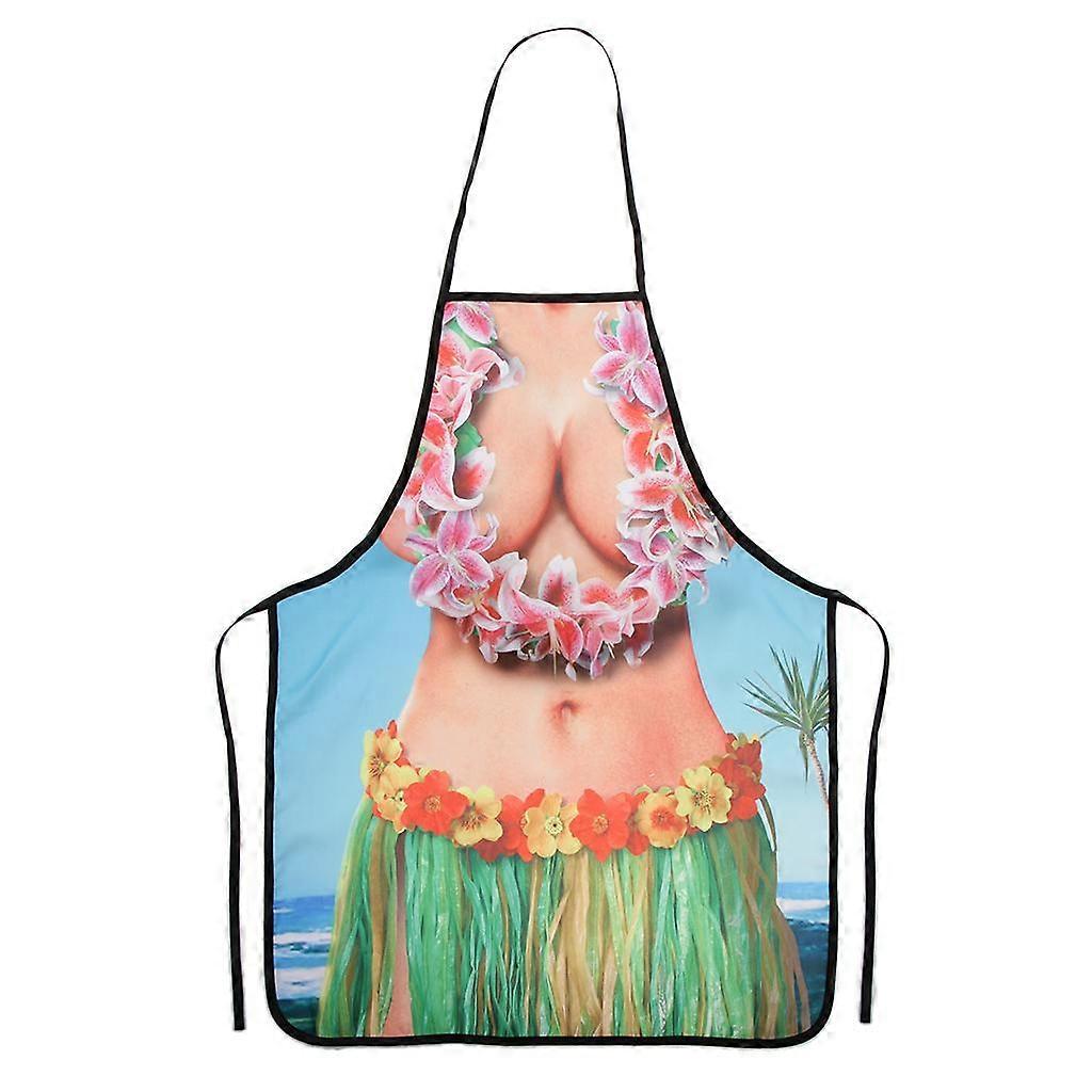 Funny Lei Waitress Cooking