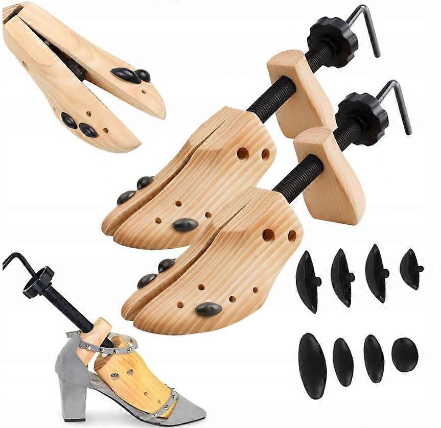 Pine Rule For Stretching Shoes Universal Adjustable Pair 2pcs