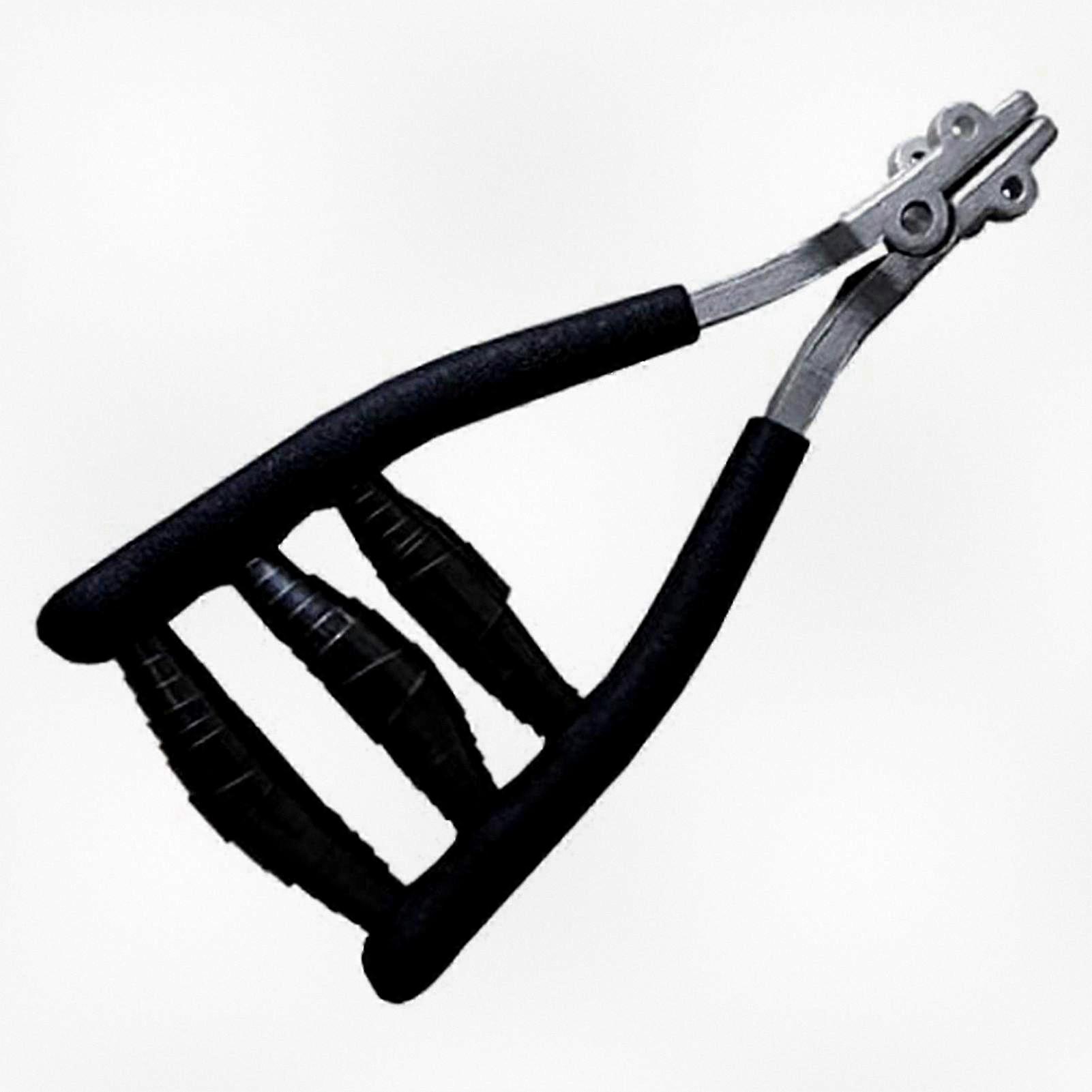 Wide Head Stringing Clamp with 3 Springs, Essential Stringing Tool for Tennis Rackets and Suitable for Various Brands